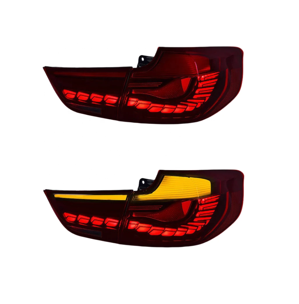 Auto Deel Led Lamp Gts Achterlicht Voor Bmw 3-serie Gt F34 2013 2020 Dynamische Richtingaanwijzer Rem Reverse Tuning Montage