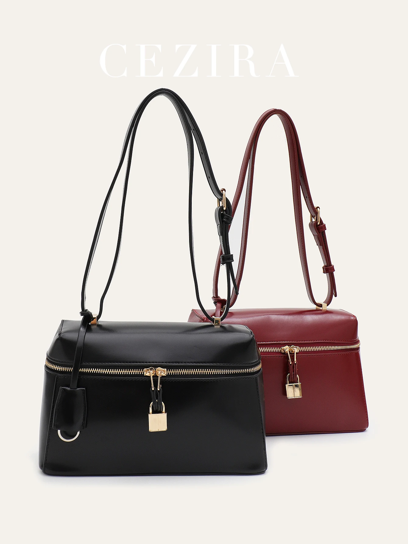 

Брендовый дизайн, женская модная элегантная сумка из искусственной веганской кожи, металлический замок, украшение, регулируемый длинный ремешок, квадратная сумка