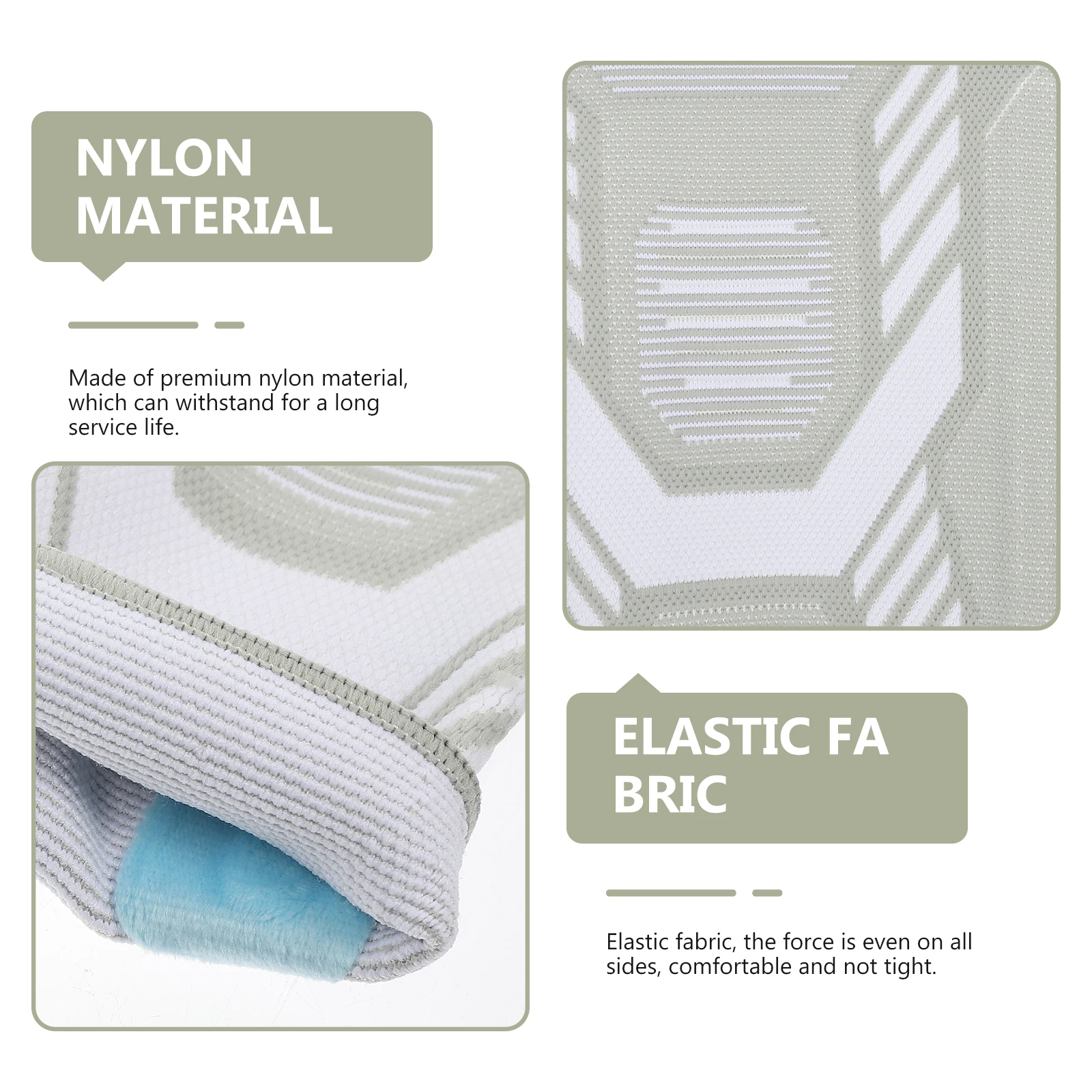 

Наколенник, поддержка компрессии, мягкий нейлон, спортивный бег, фитнес, эластичный, дышащий, противоскользящий, многоразовый, портативный