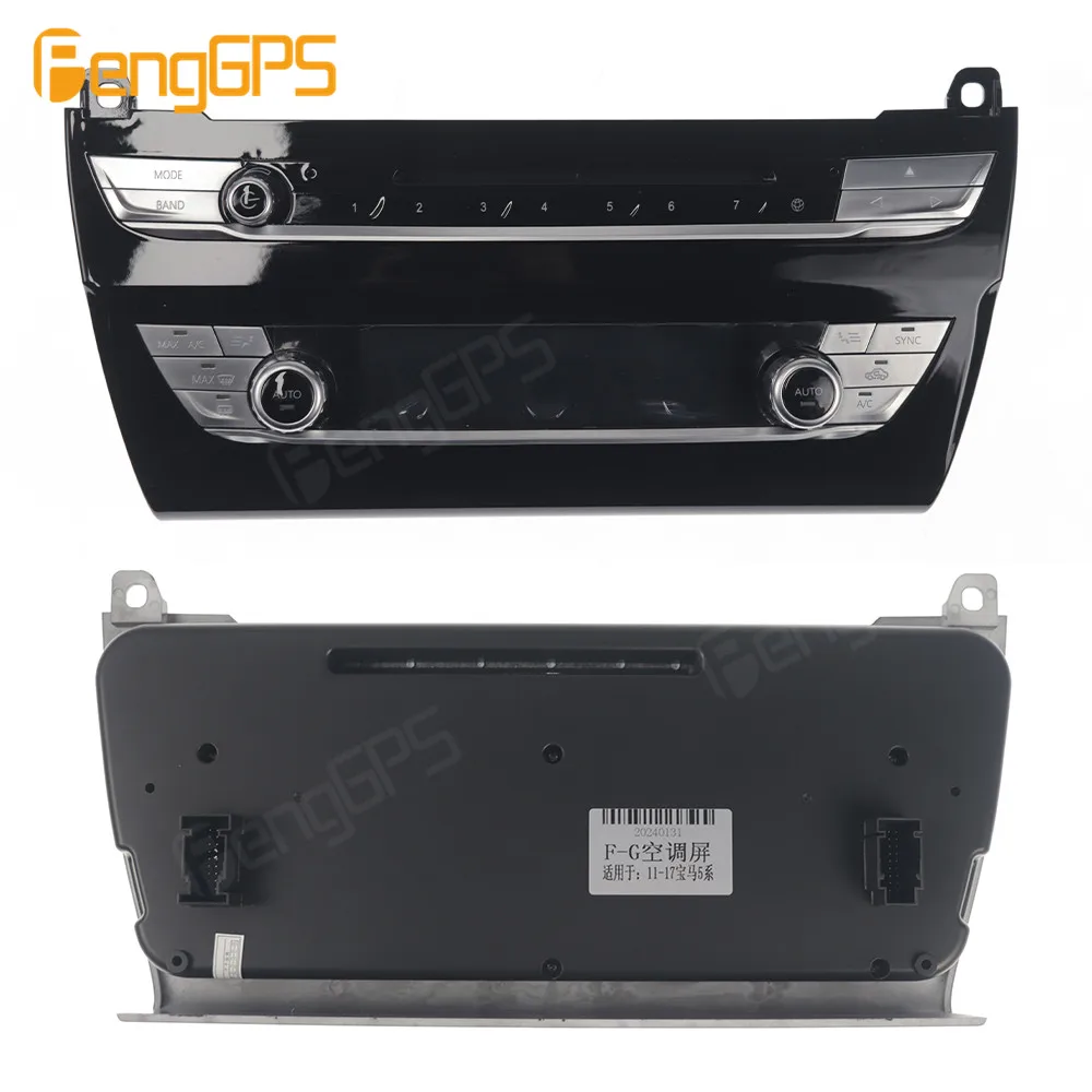 Air Conditioning Screen For BMW 5 Series F10 F18 AC Panel Climate Control LCD Screen HD Touch Stereo Screen