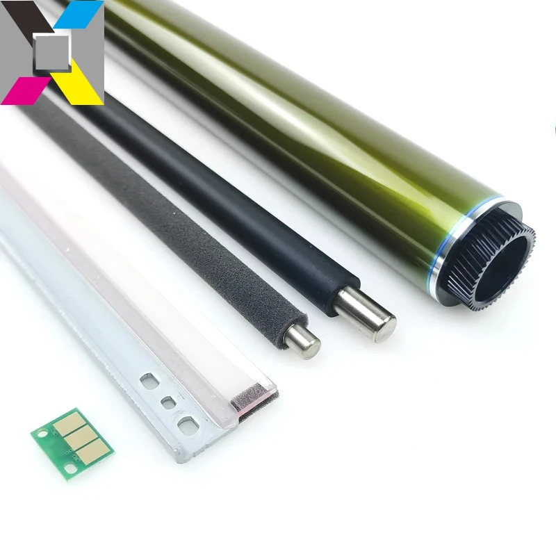 

1 комплект DR-215K, 130 тыс. страниц, барабанный блок для KONICA MINOLTA Bizhub C226 C256 C266 C7222 C7226, лезвие для чистки барабана, зарядный ролик