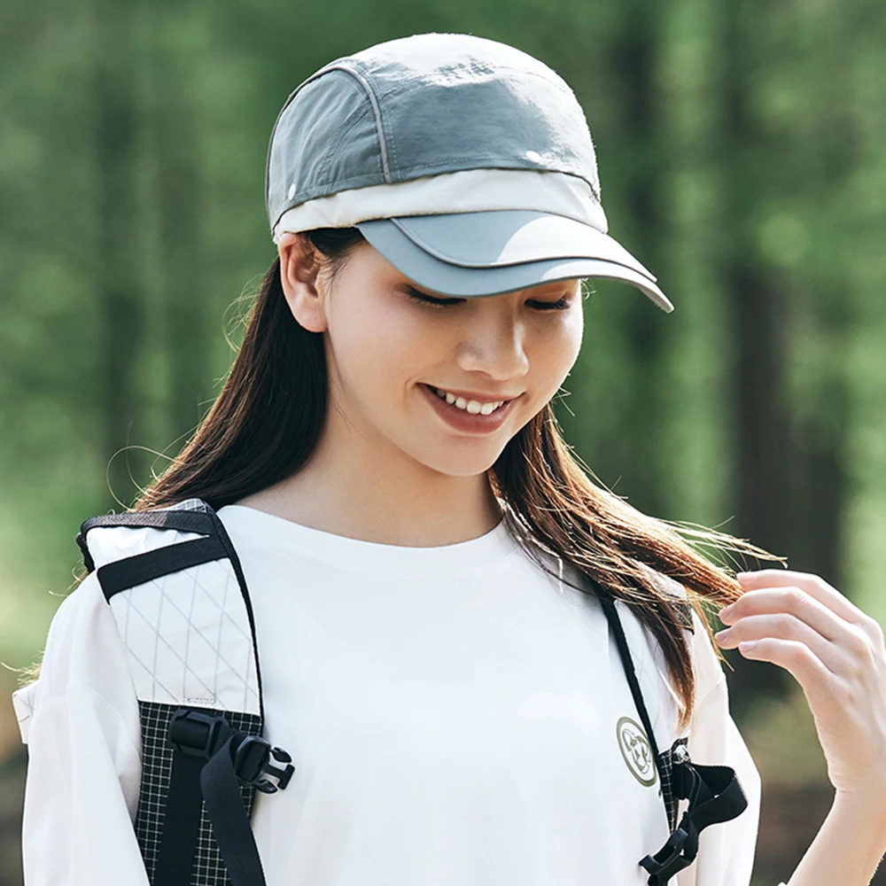 Naturehike Covering Fisherman Hat Sun Protection Hiking Caps Ultralight Fashionable Lady\'s Anti-UV Casual Hats Large Wide Angle