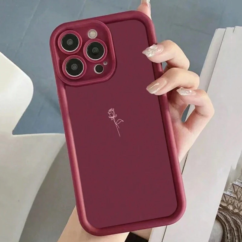 حافظة لهاتف آيفون 17 برو ماكس XS X XR 16E 14 15 16 7 8 Plus 13 12 11 17 Air SE2 حافظة ناعمة