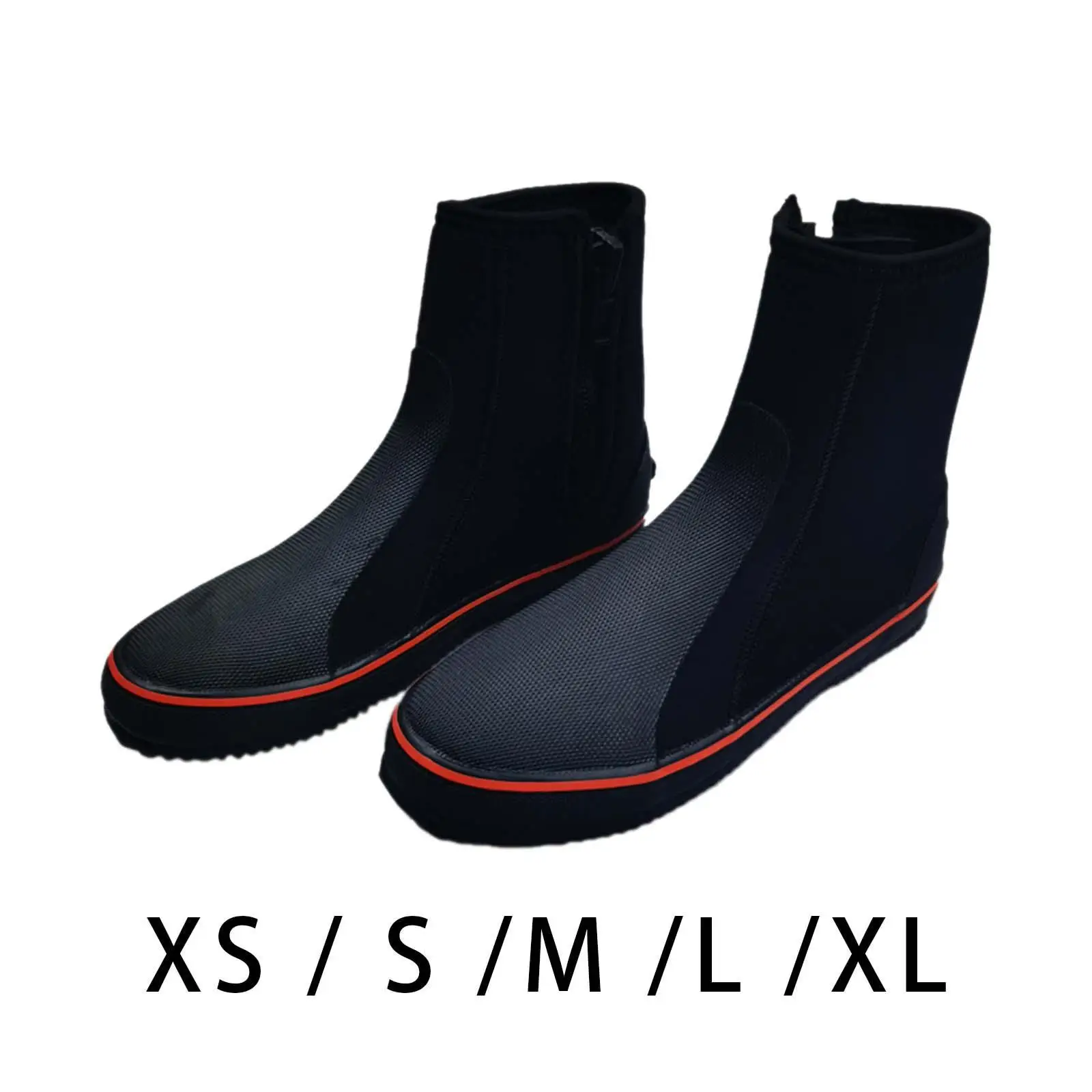 

Diving Boots Dive Boots Side Zipper Wetsuit Booties Non Slip Water Shoes Diving Shoes for Snorkeling Windsurfing Water Sports