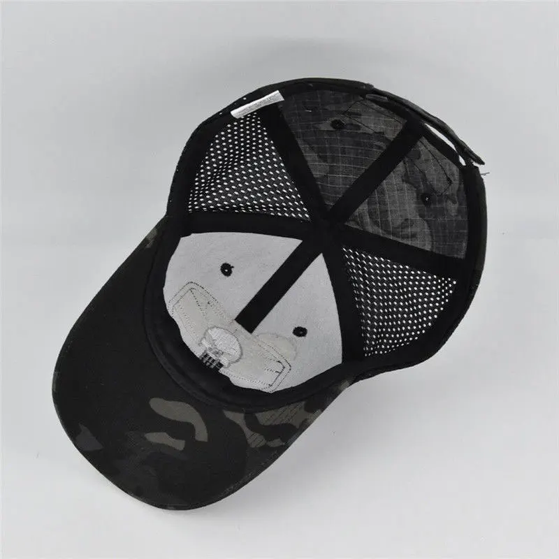 Outdoor Camouflage Baseball Cap Spring Summer Net Hat Outdoor Sun Hat Sports Cap