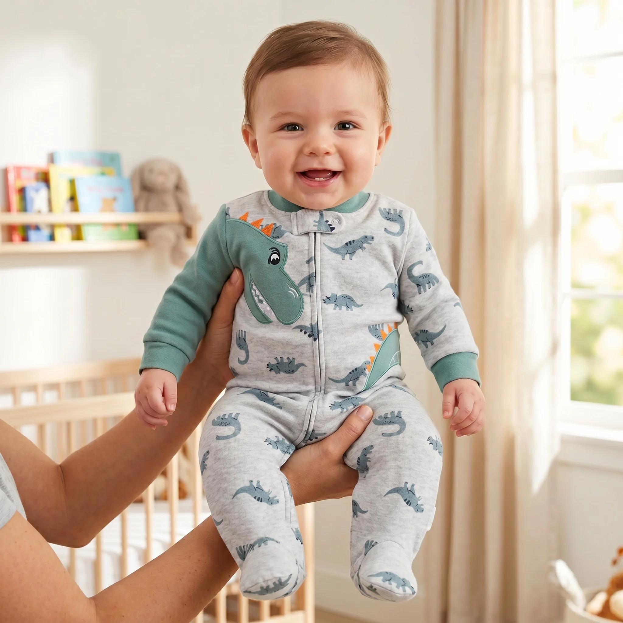 رومبير قطني للأولاد حديثي الول - مراجعة Cotton Baby Onesies Zipper وسعره