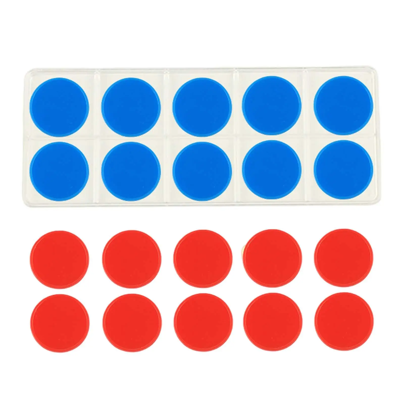 Jeu de société à dix cadres, outils pédagogiques, compteurs mathématiques, jouet pour garçons et enfants, 2 ensembles