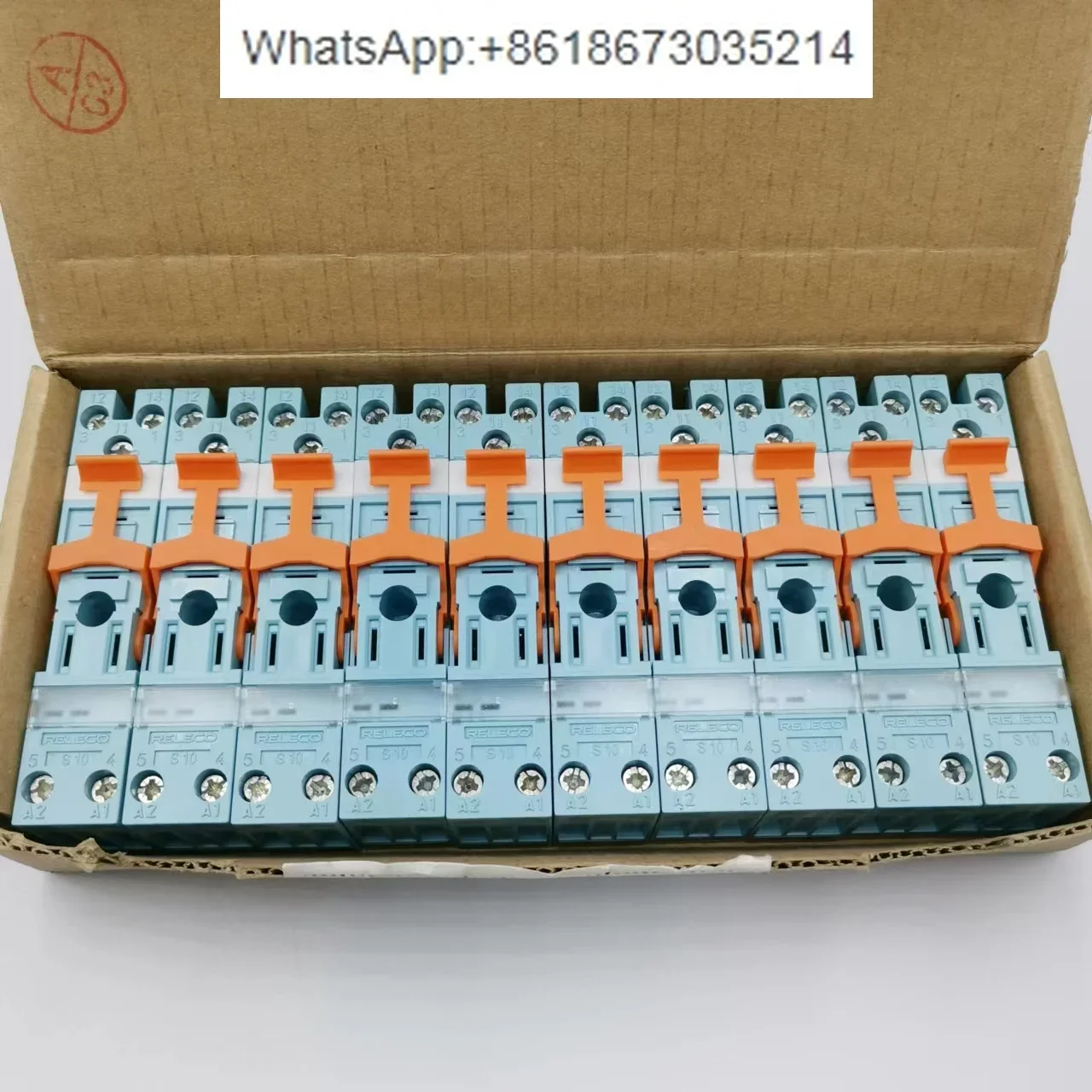 Relai C10-A10 DC24V RELECO COMT ELCO, Basis S-10