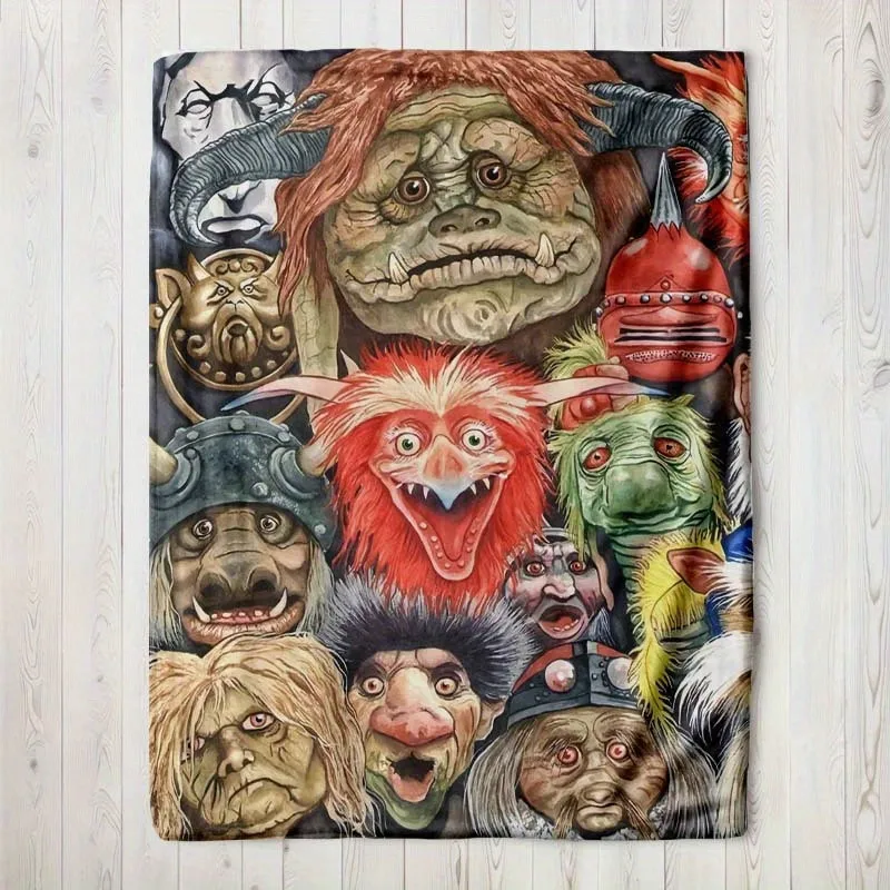 

Одеяло Gorilla King Goblin — вдохновленный фланелевым плед