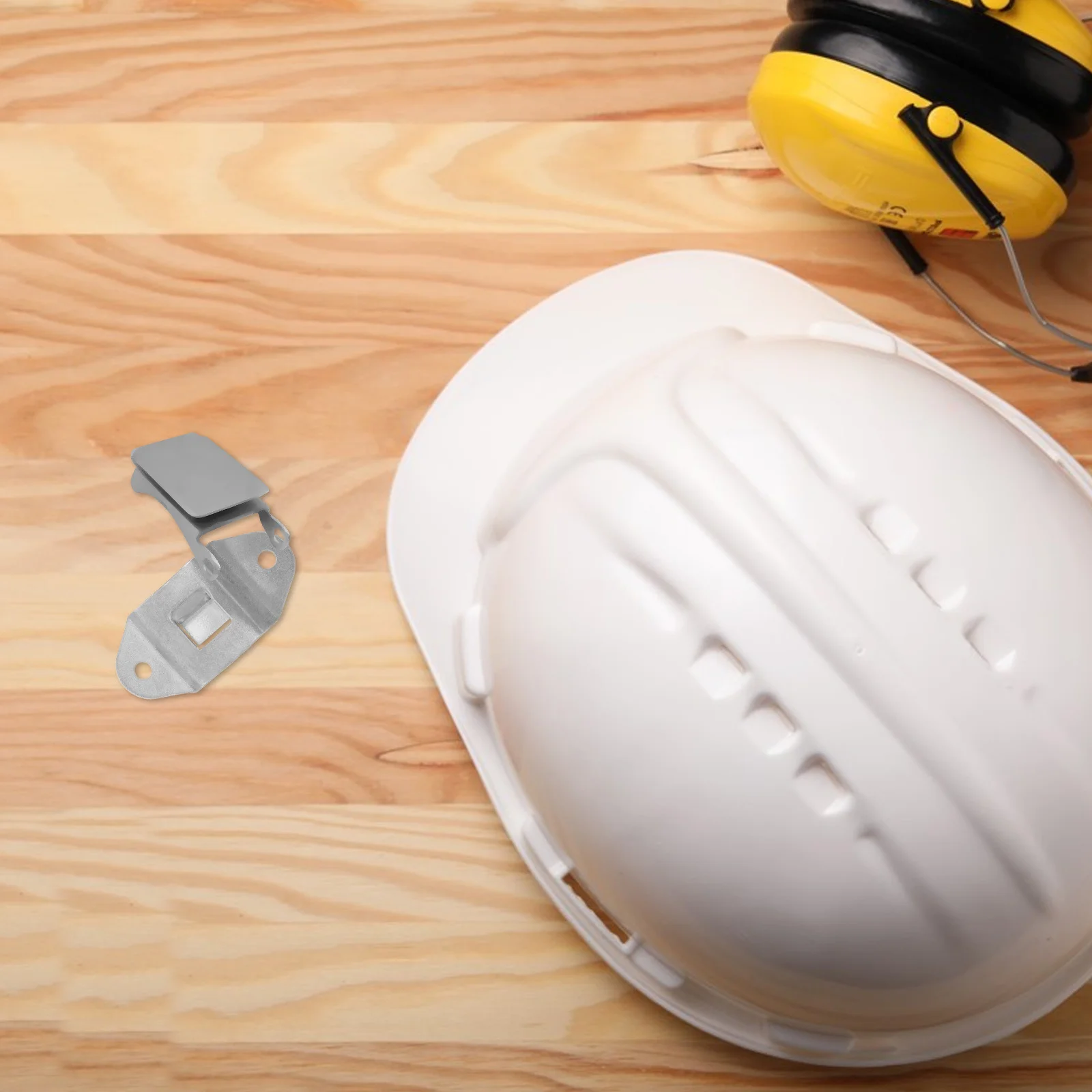 

1Set Detachable Hard Hat Light Clips Universal Headlamp Mount Quick Install No Tools Needed for Construction Mining