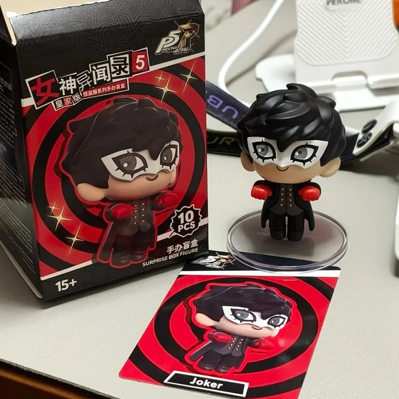 Muñeco Coleccionable de PVC de la Serie Phantom Thief de Persona 5 Royal, Caja Sorpresa, Decoración de Escritorio, Juguete Coleccionable, Regalo de Cumpleaños