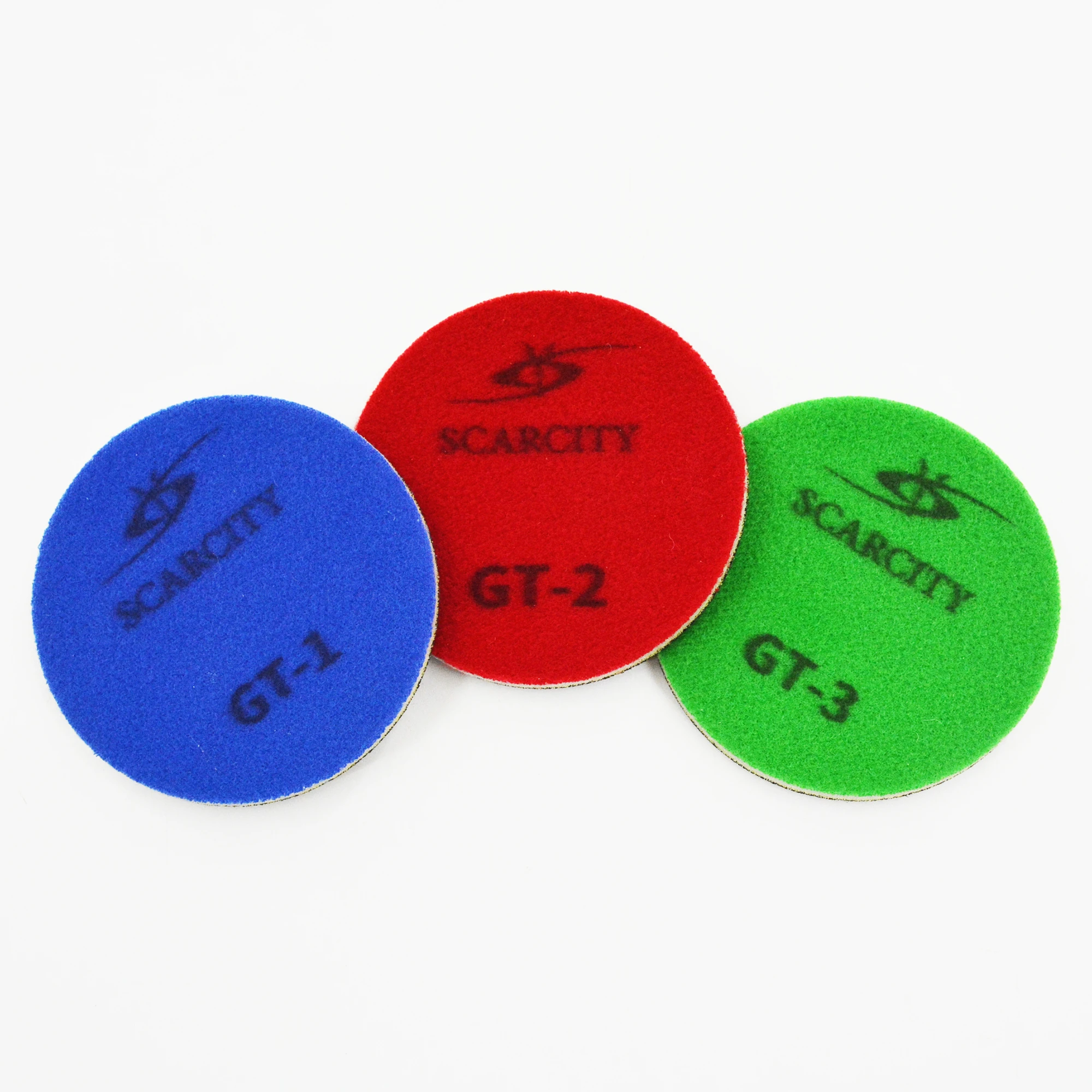 5 Inch 50 Grit Glass Polishing Pad Hook and Loop Abrasive Sanding Disc for Angle Grinder Marble Tile Stone Surface Grinding
