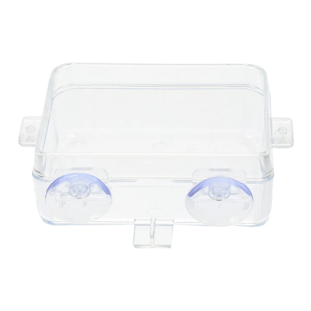 

Reptile Feeder Escape Prevention Water Bowl Multifunctional Feeding Cup for Lizards Geckos Bearded Dragon Suction Cup Reptile