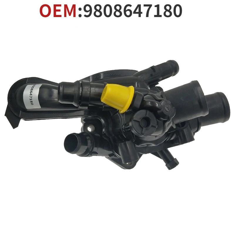 

1pcs 1.6T Cooling System Thermostat9808647180 For Peugeot 308 3008 4008 508 5008 C3(B618) C4(B7) C5 AIRCROSS(C84) C3-XR C6