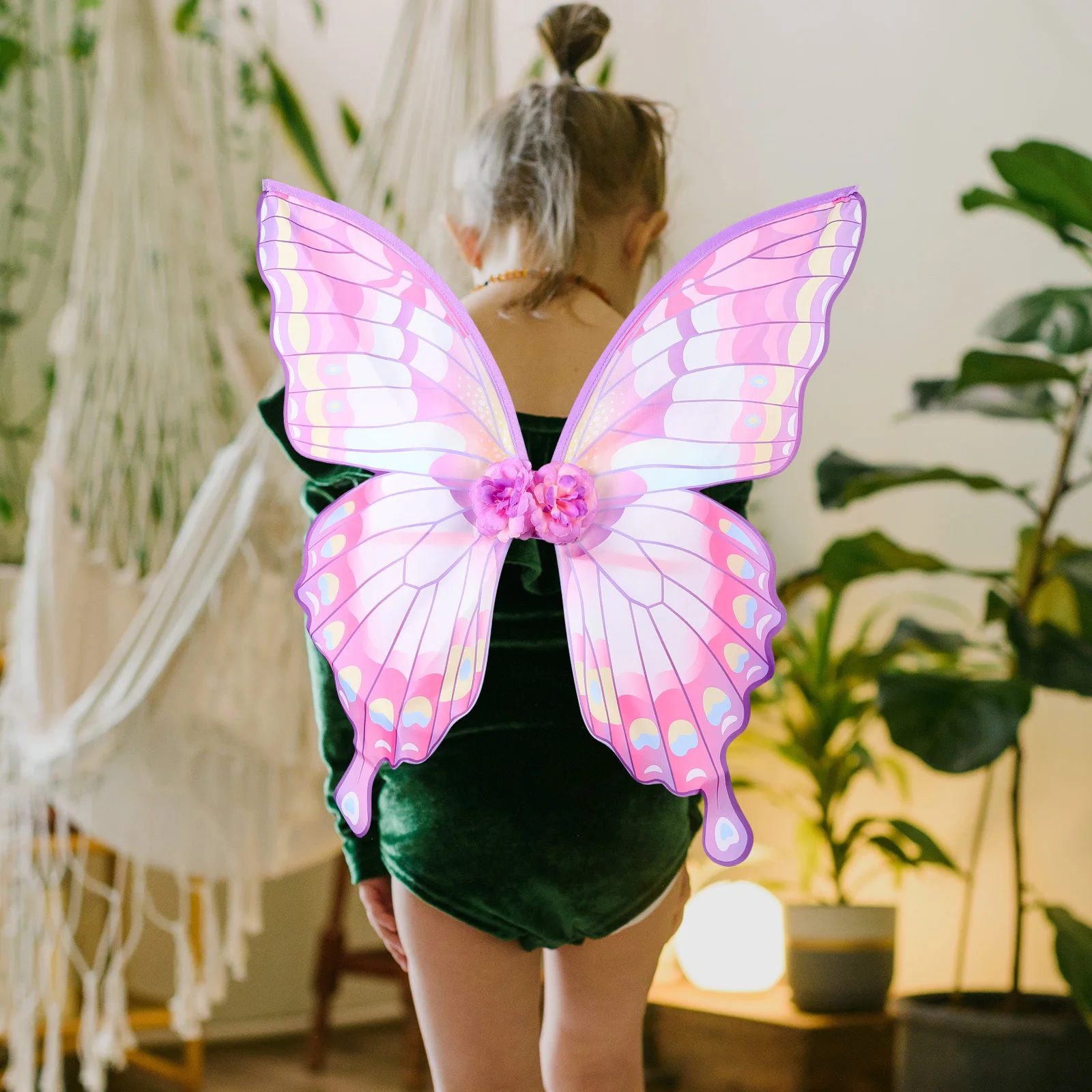 Children Butterfly Wings Fairy Wing for Girls Costume Wings for Cosplay Party Dress Up Performance Prop Fairy Wing
