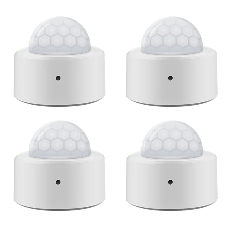 

3CGRO-4 шт. 2 в 1 Tuya Zigbee 3,0 PIR детектор движения охранная противоугонная сигнализация датчик движения человека WIFI умный датчик света