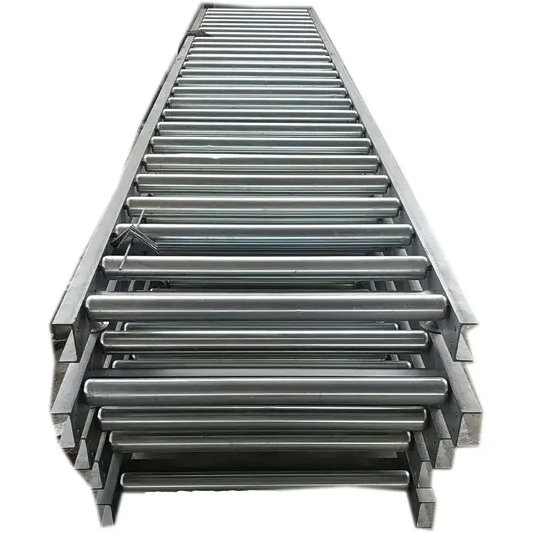 LIANGZO Logistics Loading  Steel Galvanized Stationary Power Roller Conveyor