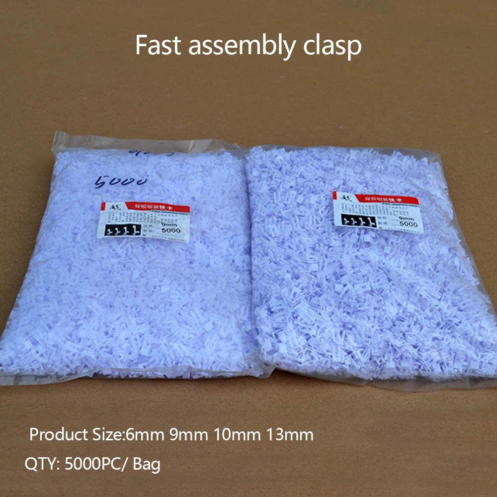 Plastic Fast Assembly Clasp For 3D Channel Letter