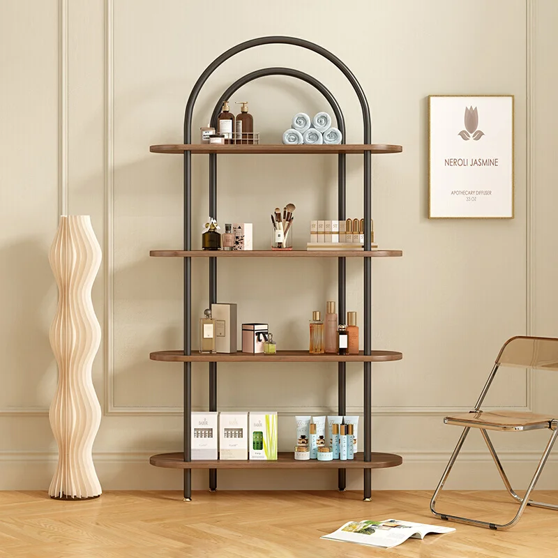 

Cosmetics Display Cabinet Product Display Cabinet Live Room Product Shelf Beauty Salon Nail Salon Sample Display Stand