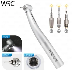 Dental alta velocidade fibra óptica Handpiece, LED turbina de ar, odontologia ferramentas, acoplamento rápido, super poderoso, 6000 L, Kavo