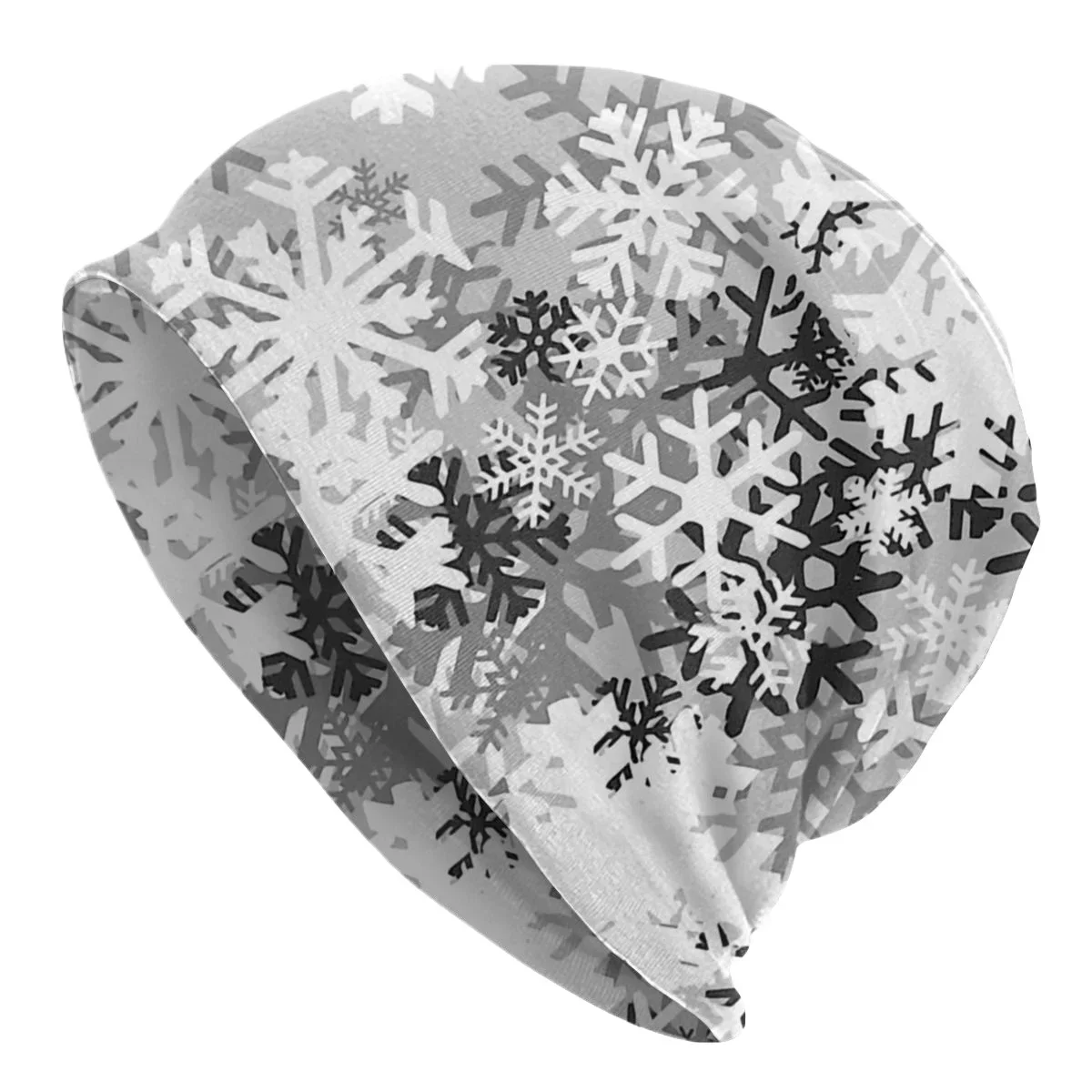 

Camouflage Army Men Women's Beanie Hats Snowflake Camo Knitted Hat Hip Hop Earmuff Bonnet Street Skullies Beanies