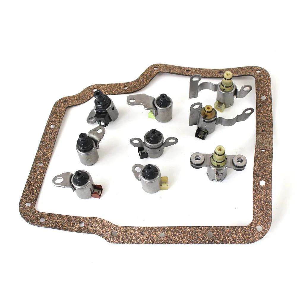 Kit de caja de cambios solenoide de transmisión, modelos VW Golf, Jetta, Jaguar y Freelander, 5 velocidades, FWD, AWD, reacondicionamiento, JF506E,