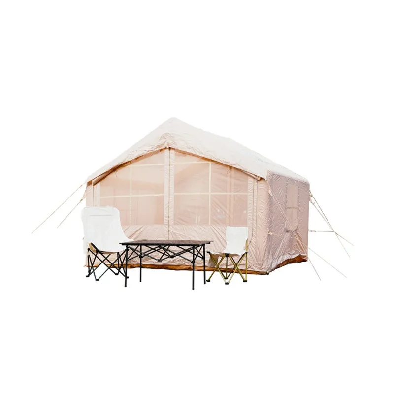 

Outdoor camping tent Inflatable Oxford cloth outdoor tent Free to build wild luxury camping tent
