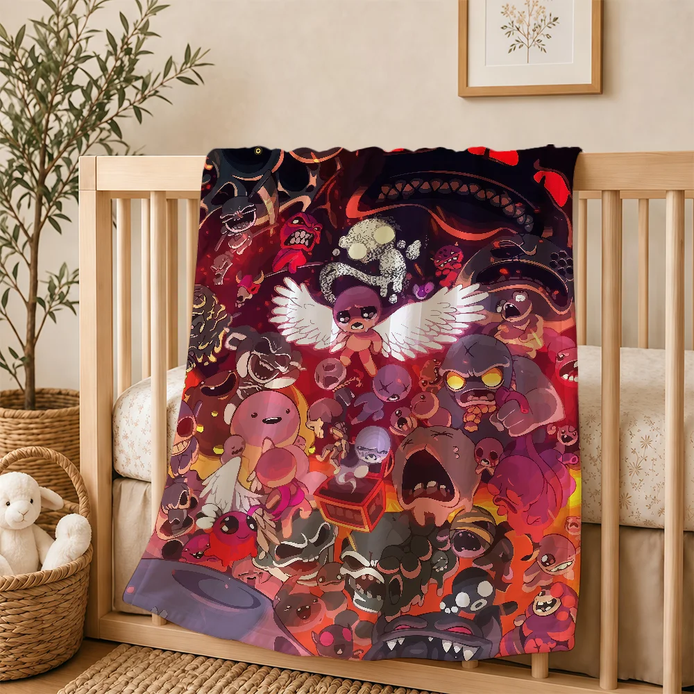 Game The Binding Of Isaac Blanket For Soft Warm Knee For Bedroom Living Room Bed Sofa Camping Picnic Office Gift Throw