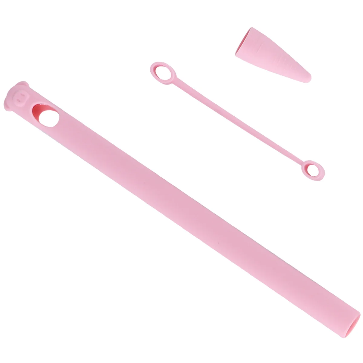 

Case compatible for Apple Pencil Cover for Pencil Pig Pattern Case for Pencil Silica Gel Case for Pencil