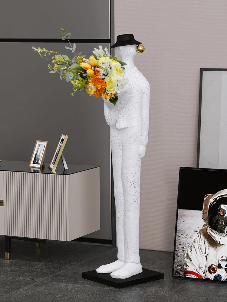 

Home Dector Creative Abstract Characters Statue Floor Ornament Hotel Model Room Living Room Luxury Art Home Decoration Sculpture