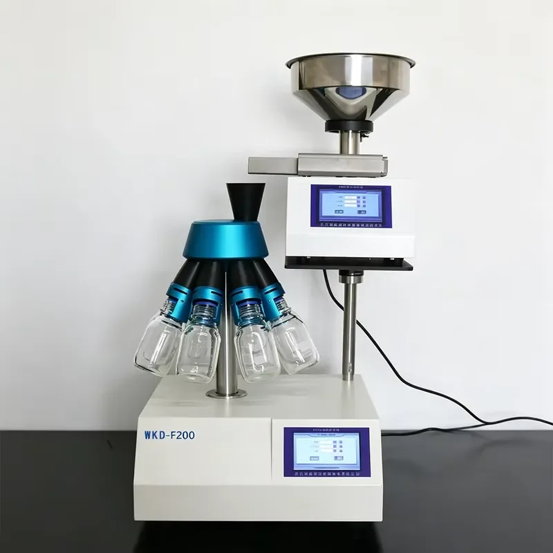 i Lab Soil, Grains Sample Preparation Automatic Rotary Splitter Sample Splitter Rotary Sample Divider to 10 Uniform Small