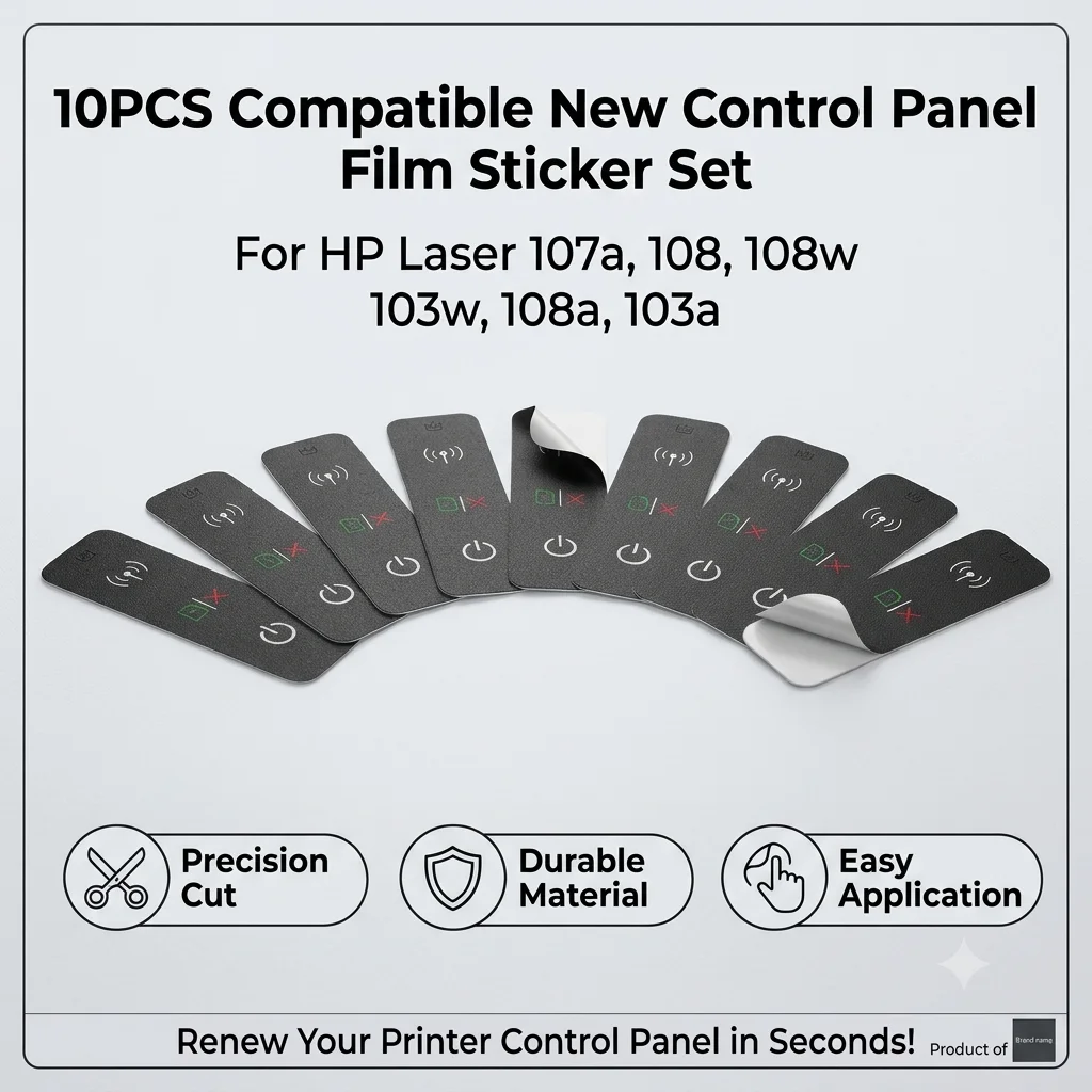 10PCS Compatible New Panel Film Panel Sticker for HP 107A 108 108W 103W 108A 103A