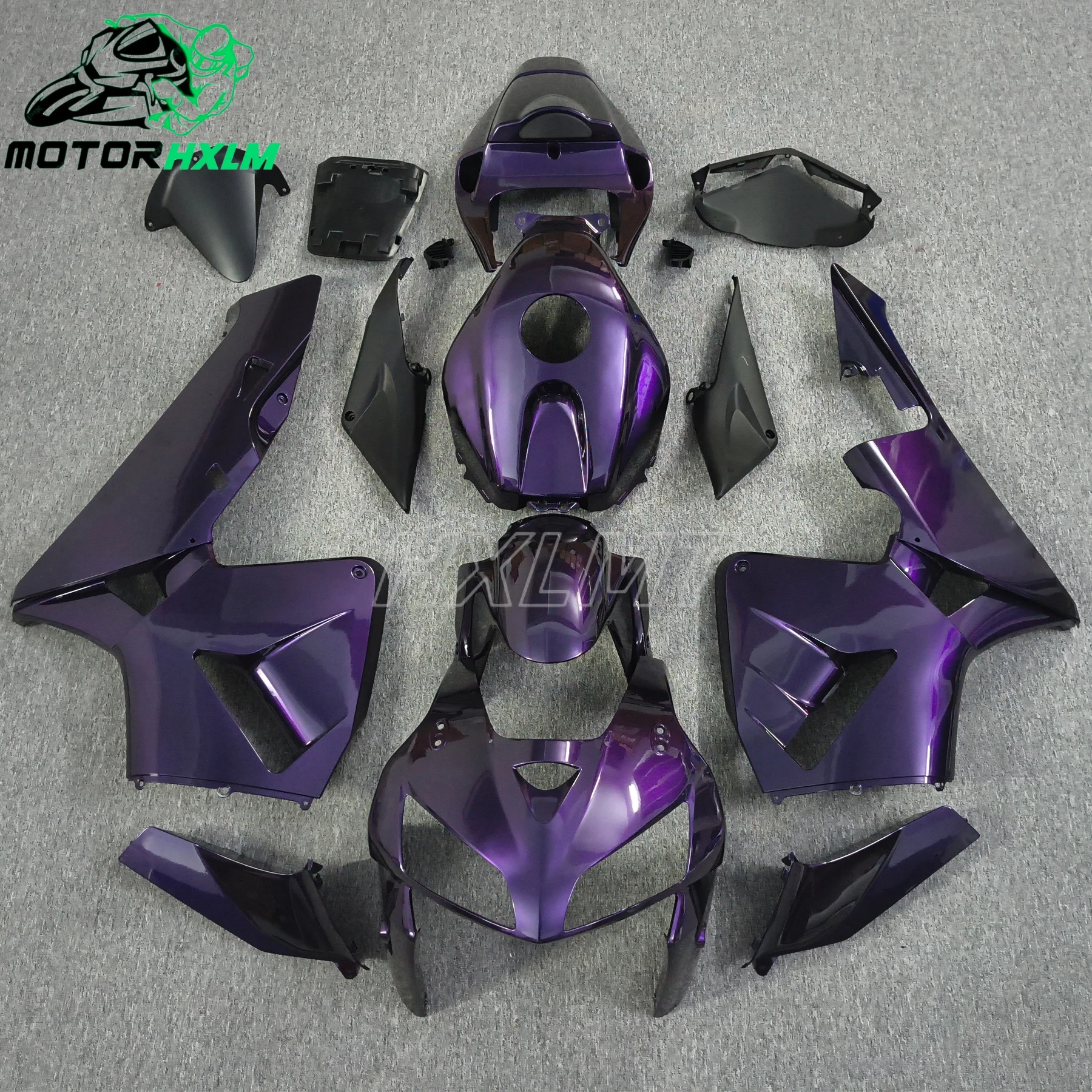 ABS Fairing fits for HONDA CBR600RR 2005 2006 F5 CBR600 05 06 Fairing Carbon painted look motorcycle housing