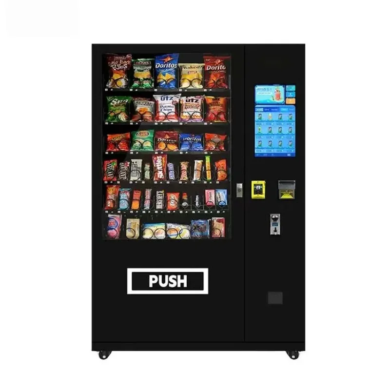 FL Snack and Beverage Vending Machine anti‑dust outer shell for park unattended snack drink vending unit