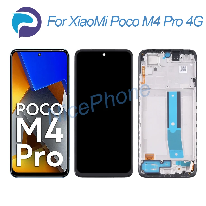 

For XiaoMi Poco M4 Pro 4G LCD Screen + Touch Digitizer Display 2400*1080 MZB0B5VIN, 2201117PI/PG Poco M4 Pro LCD Screen Display