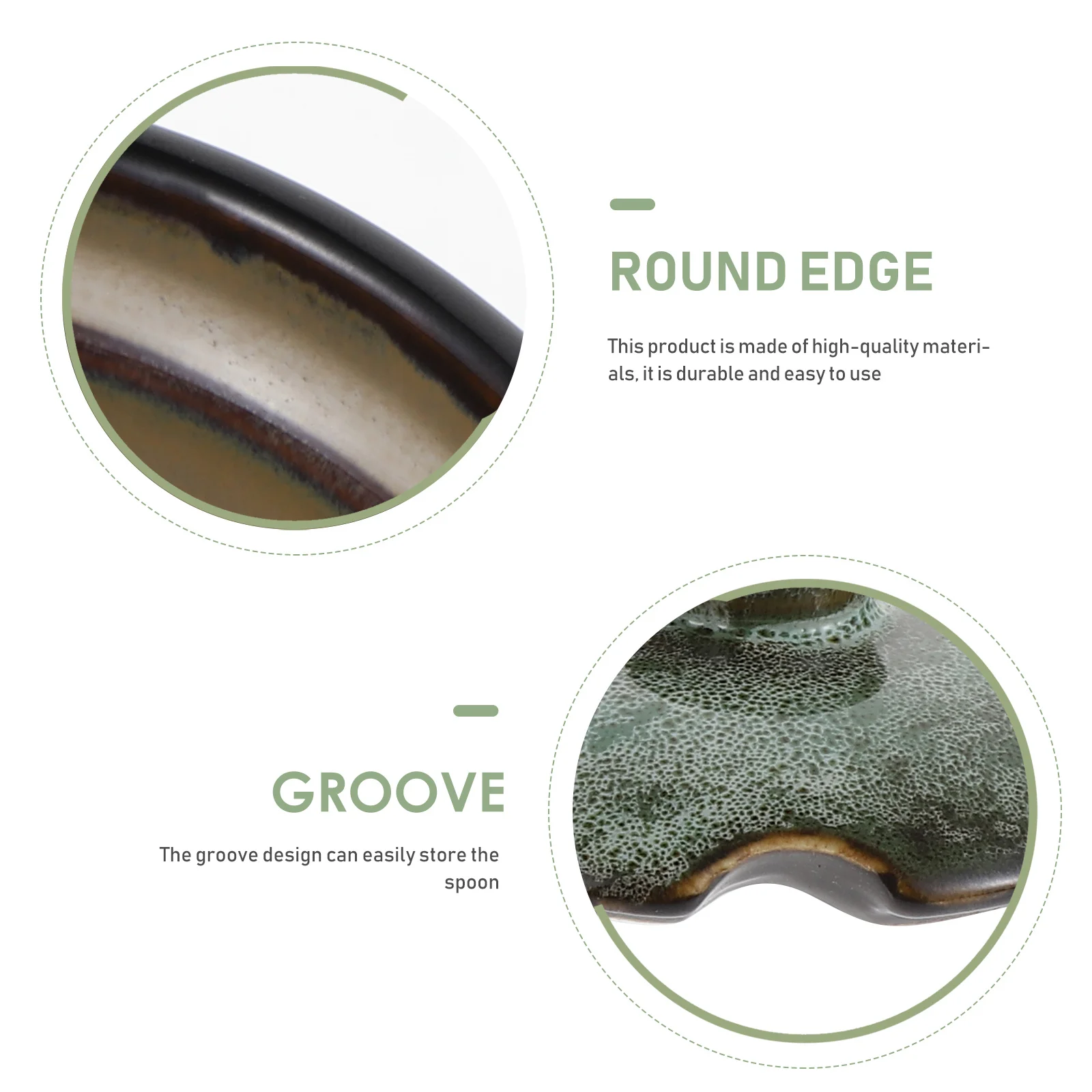 

1Set Seasoning Jar Retro Condiment Box Spice Canister Kitchen Storage Holder with Lid Spoon Ceramic Seasoning Jar