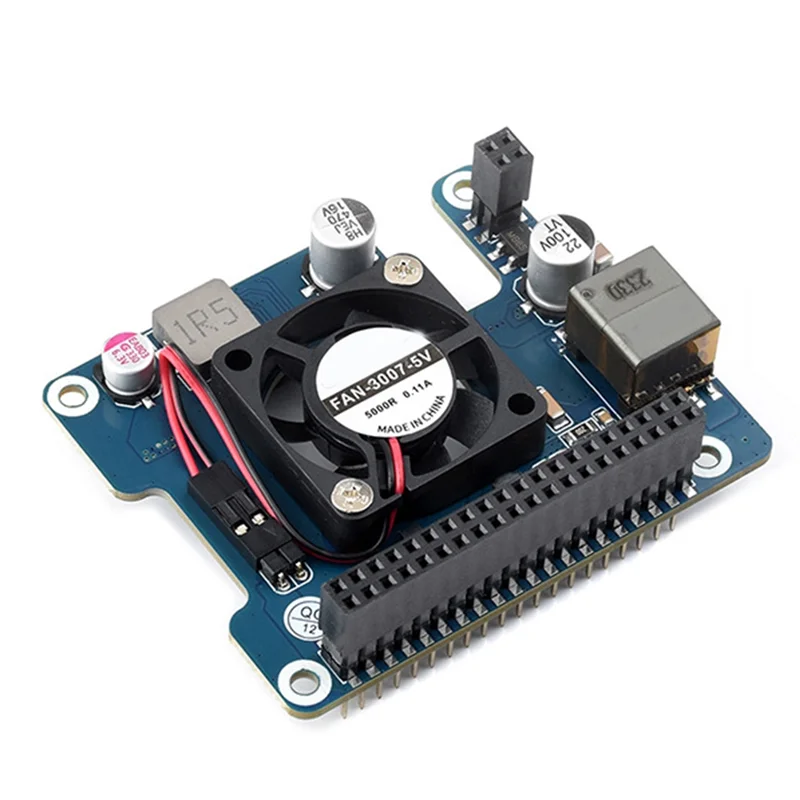 

Подходит для Raspberry Pi 5 Poe HAT 802.3Af/At GPIO, плата расширения с охлаждающим вентилятором 5 В/12 В для Raspberry Pi 5, запасные части, 1 комплект