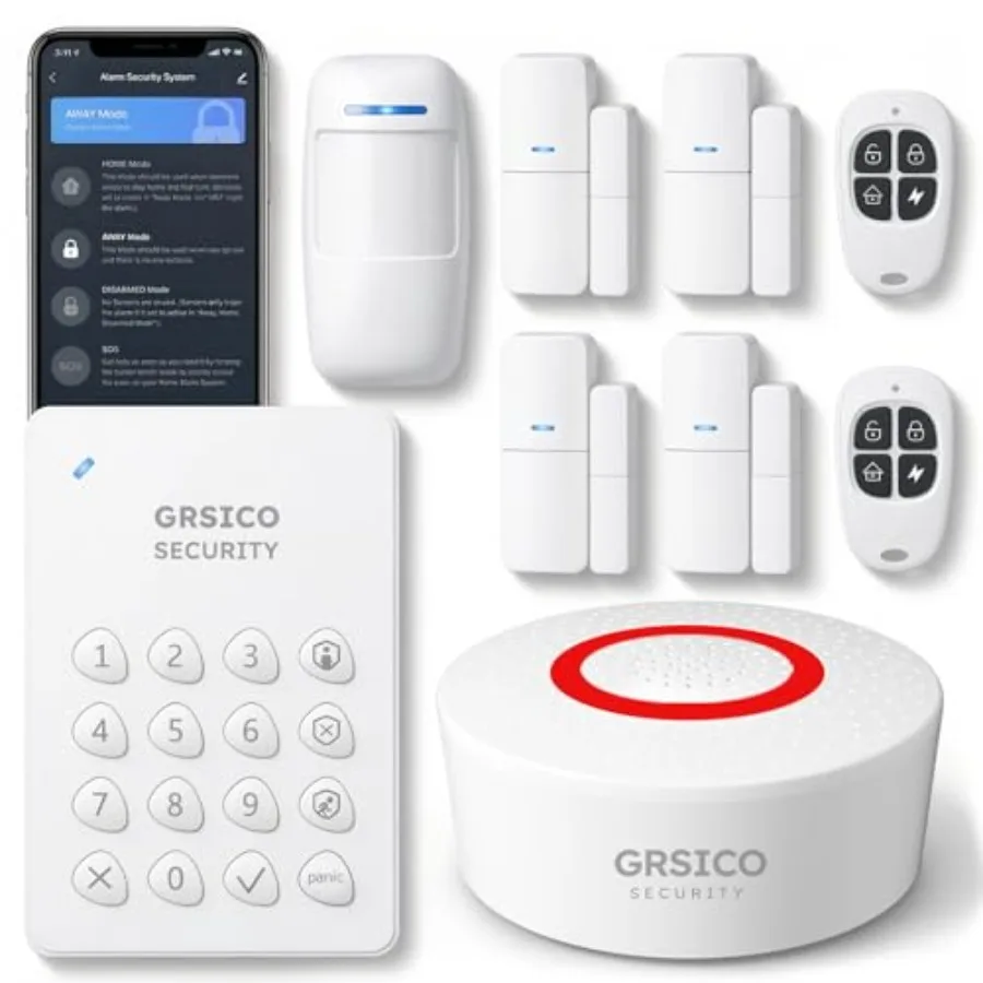 WiFi wireless home security system