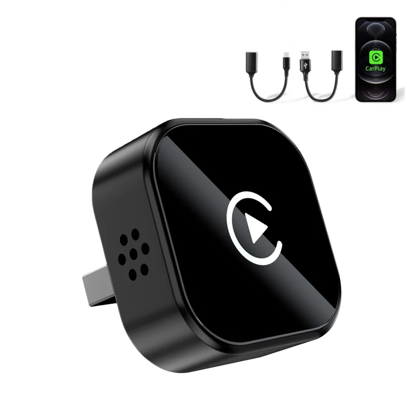Multi Functional CarPlay Adapter Dongle CarPlay Receiver & Converter for Navigation & Music Wireless CarPlay Adapter