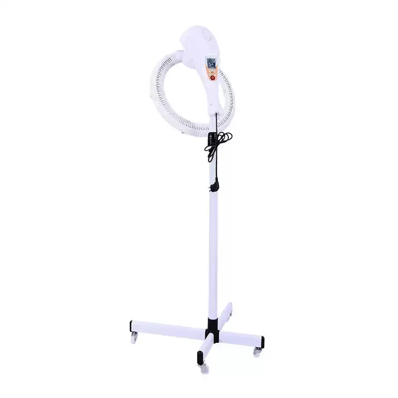 Standing Hair Heater Color Processor Salon Hair Drying Perm Heating Machine with Rolling Base for Hair Beauty Salon