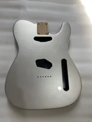 Alder Electric Guitar Body Luthier, DIY Replacement, Gloss Silver Color Paint, High Quality,S T Style, New Arrival5.56cm Pocket