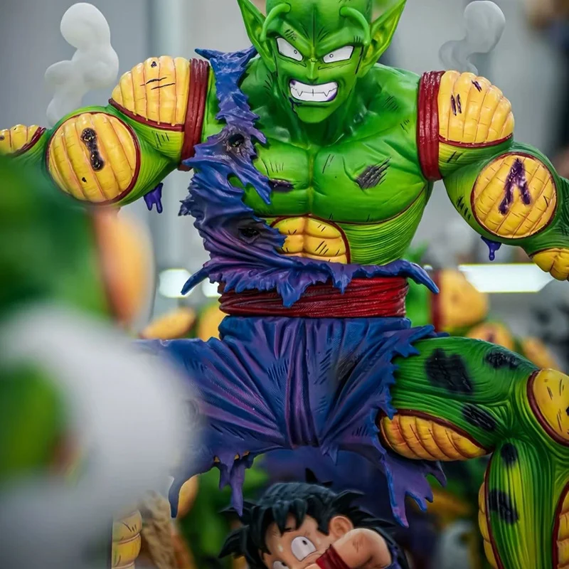 28cm Dragon Ball Z Piccolo protección Son Gohan Gk modelo muñeca figura de Anime protege la propia escena de batalla juguete colección regalo