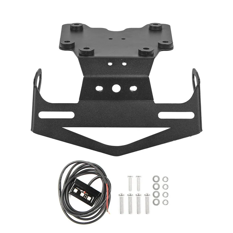 Applicable To Yamaha TENERE 700 / XTZ700 1921 Modified Motorcycle License Plate Holder With Short Tail