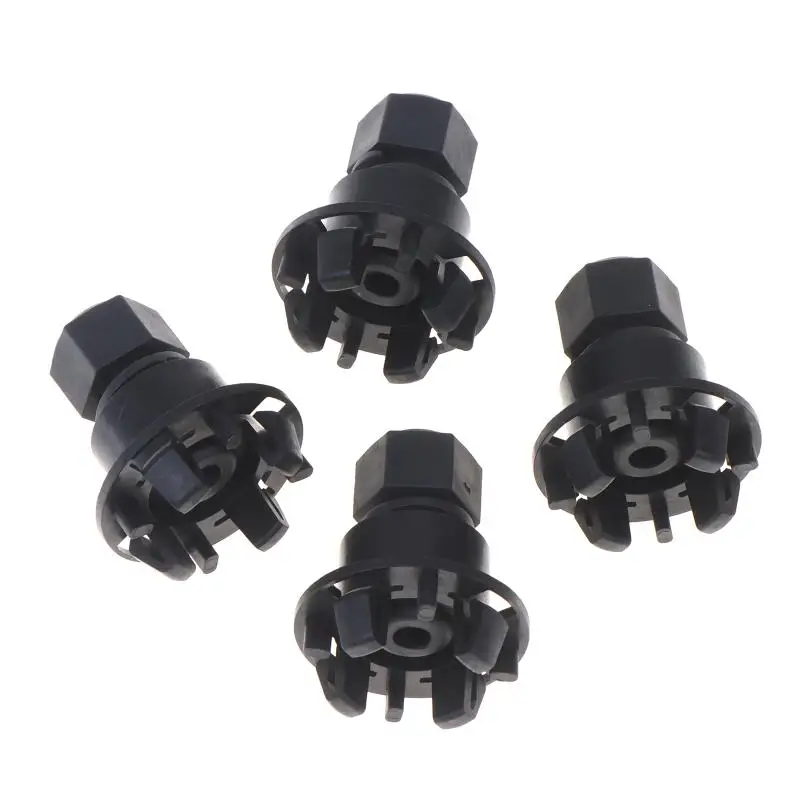 Car Engine Cover Rubber Pier Buffer Block Anti-collision Weather Resistant Plastic Block for SUV Sedan Auto Replacement