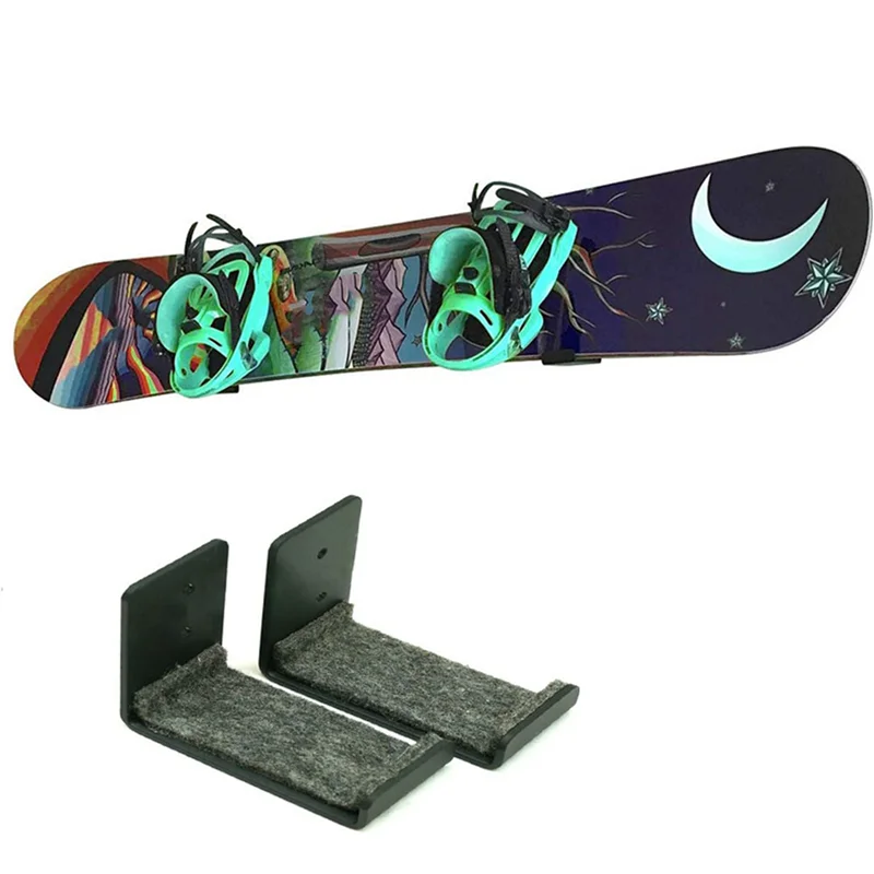 

PORK-4X Minimalist Snowboard Display Rack, Wall Mount Storage Minimalist Wall-Mount Surfboard Rack / Display Mount Middle