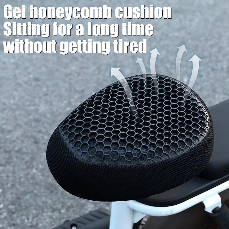 3D Sun Protection Heat Insulation Breathable Cushion Cover Four Seasons General Honeycomb Mesh Seat Cushion Cover