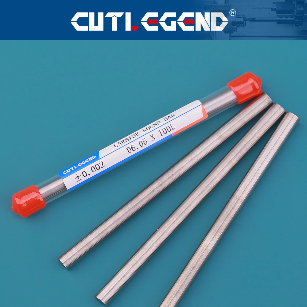 YG10X Vollhartmetall-Rundstab 6,00-6,99 mm Durchmesser, Intervall 0,01 mm, 100 mm gerader Schaft, hochpräzise Hartmetallstange für Drehmaschinenwerkzeuge – Detail 1