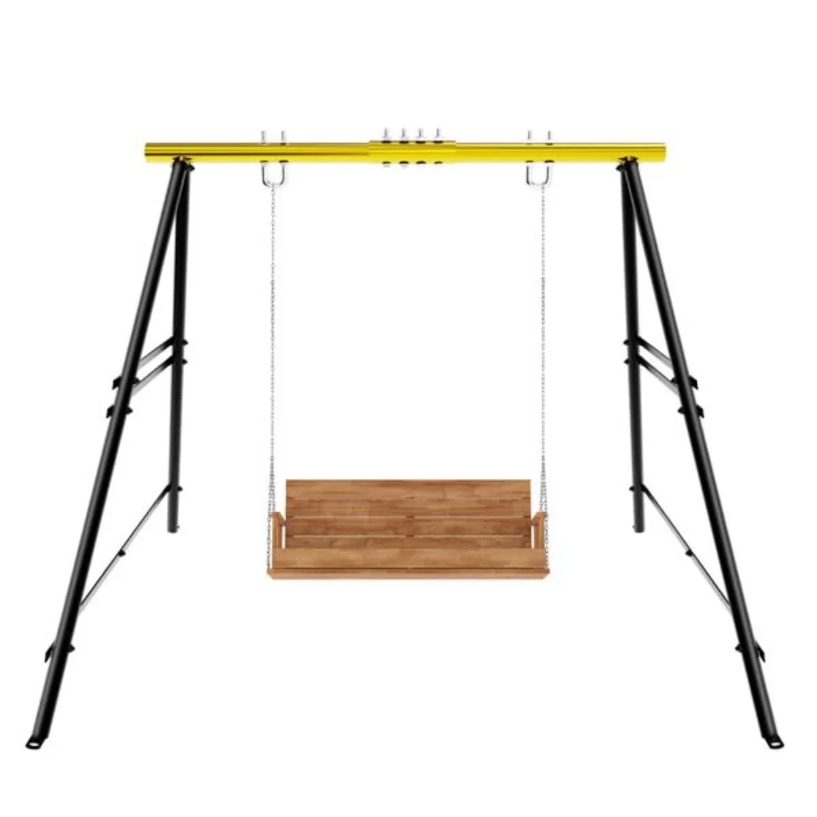 

Swing Sets for Backyard Outdoor Porch Swing Frame Hammock Chair Stand Only Max Load 550Lbs AFrame Swing Stand Swing Set for Pat