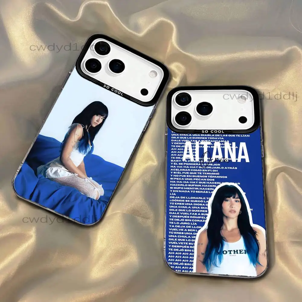 

A-Aitana Ocana CUARTO AZUL Phone Case For iPhone 17,16,15,14,13,12,11,X,8,7,Pro,Max,Plus,SE4,Air,Mini IMD Gray Hard Matte