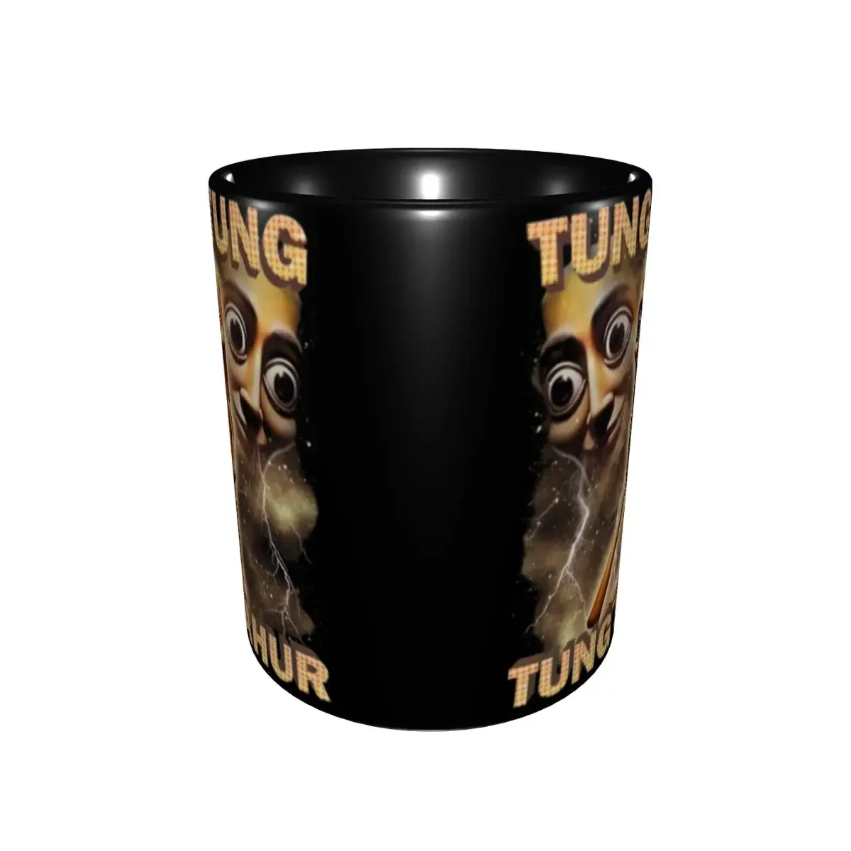 Fun Tung Tung Tung Sahur Funny Ramadan Meme Tea Cup Home Italian Brainrot Mugs